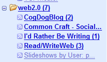 Tag folder view
